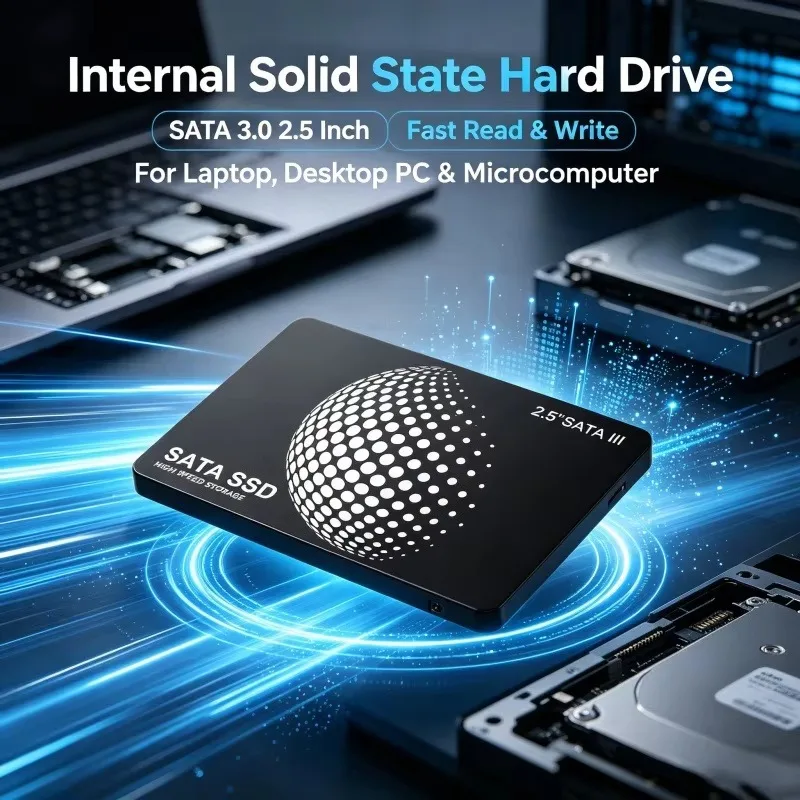 2.5 Inch New Internal Solid State Drive High Speed SATA 3 6Gb/s 2TB 4TB Hard Drive Disk 500GB 1TB For Desktop Laptop