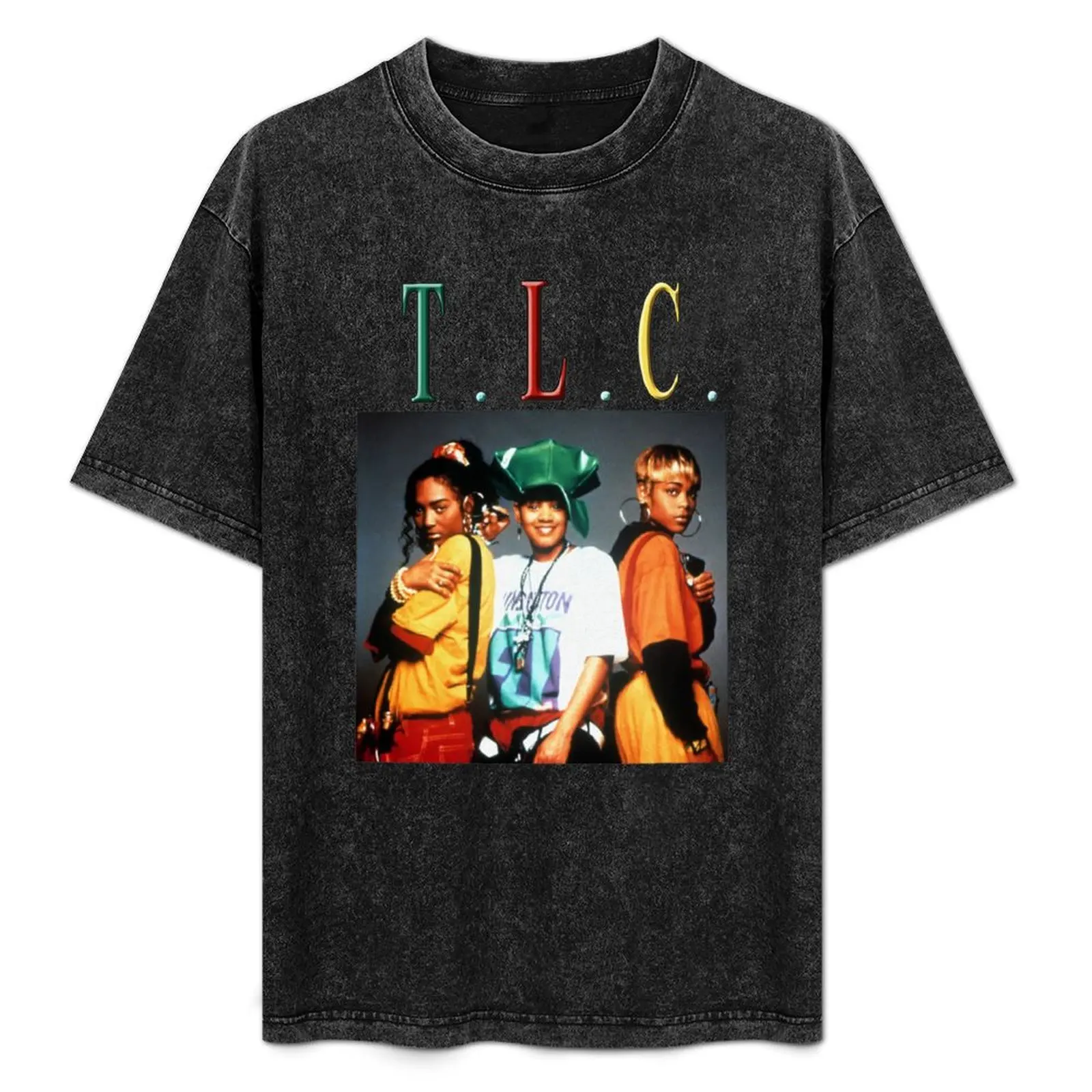 

Футболка для девочек TLC, повседневная футболка с защитой от выцветания