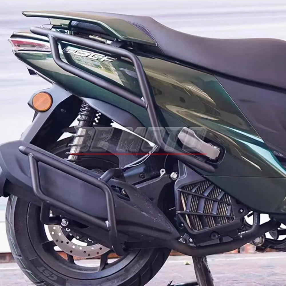 FOR 150SC-F Crash Protection Bar, Full-Coverage Bumper, Exhaust Protection Bar, Windshield Modification
