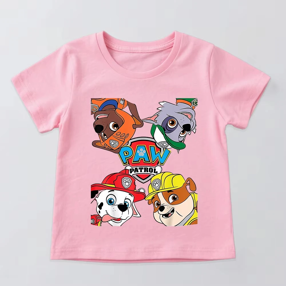 Dog Patrol Shirt Women's Clothing Funny Gift Birthday Party Family Clothing T-Shirt Birthday Gift Tee Shirt Women Kids Clothing