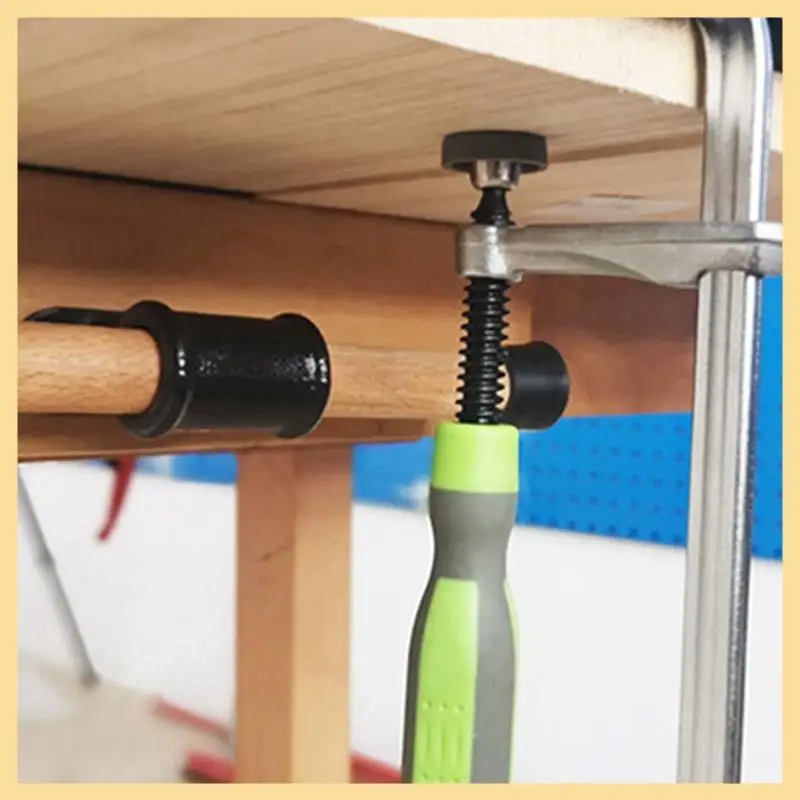1 PCS Rail Saw Guide Rail Woodworking Fixture 200Mm With Screw Operating Arm, Suitable For Woodworking Rail Saw Guide Rail