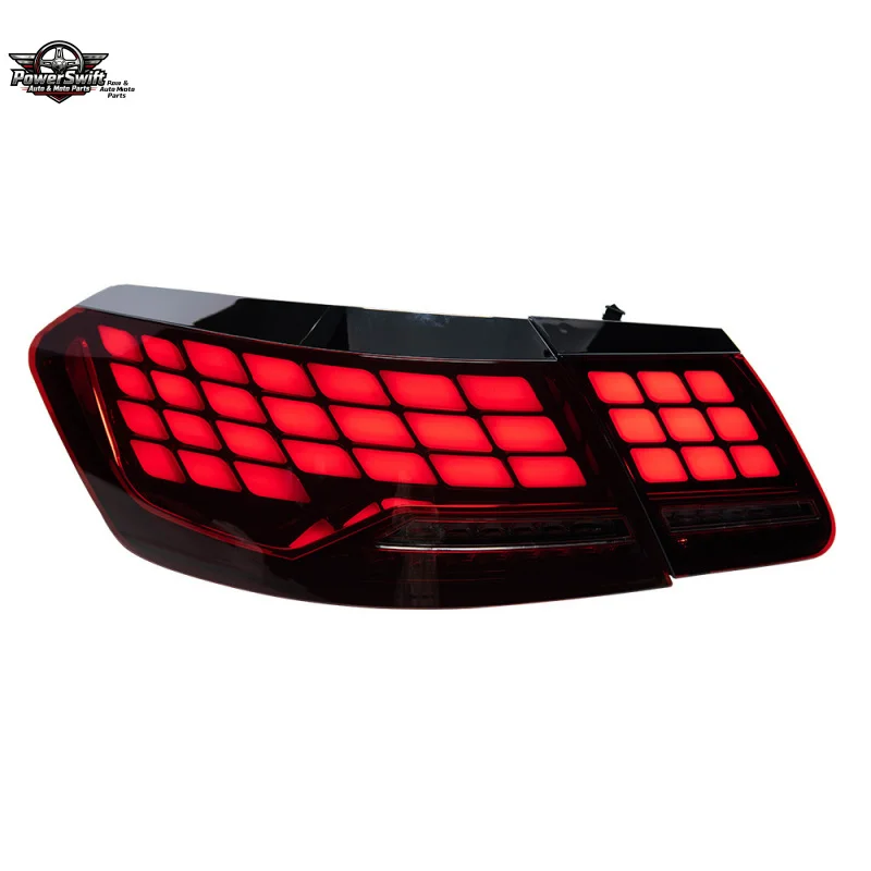 Suitable for Mercedes-Benz E-Class W212 Tail Light Assembly E260 E63 Dragon Scale Tail Light Modification OLED Flowing Turn Sign