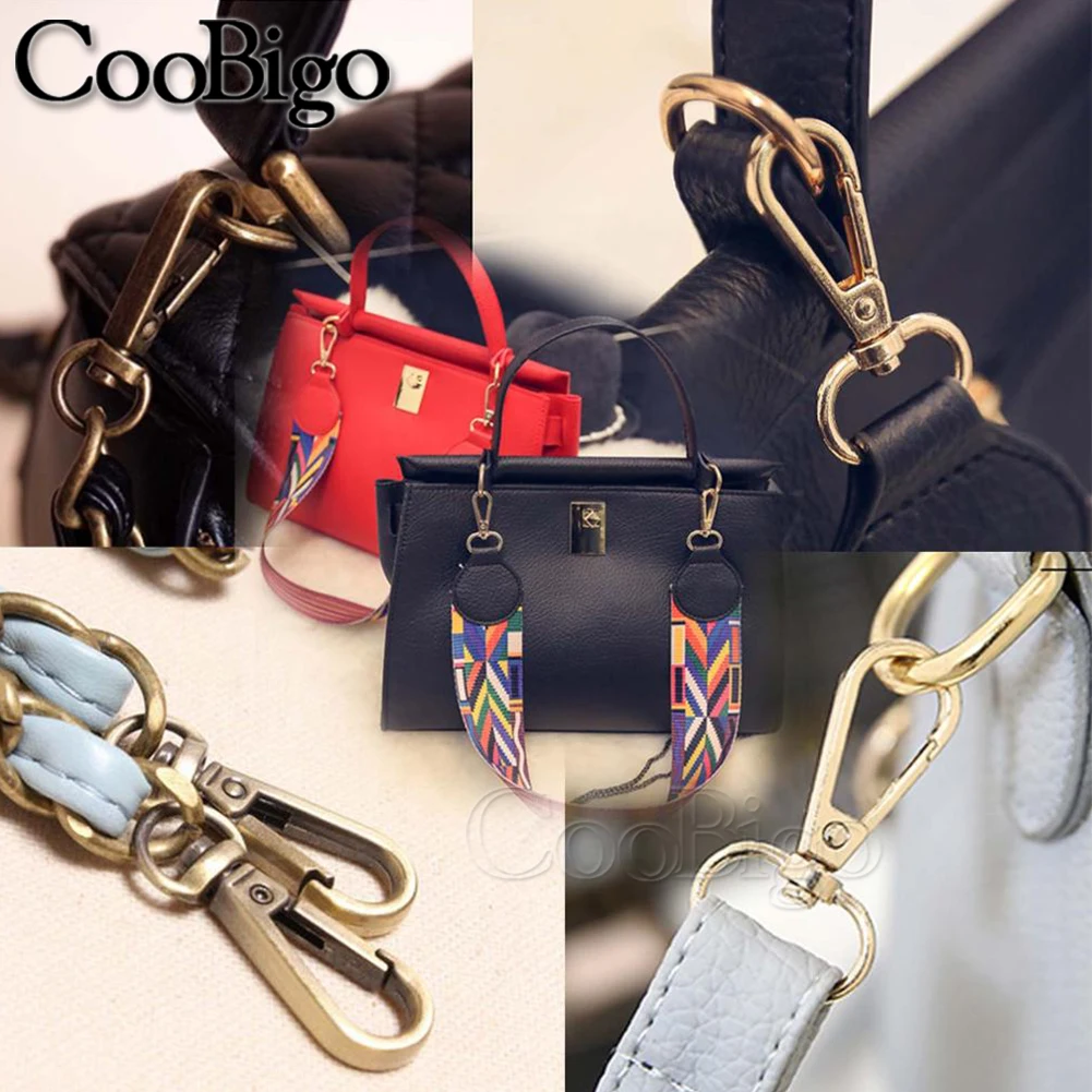10pcs Swivel Key Holder Keyring Set, Metal Clips