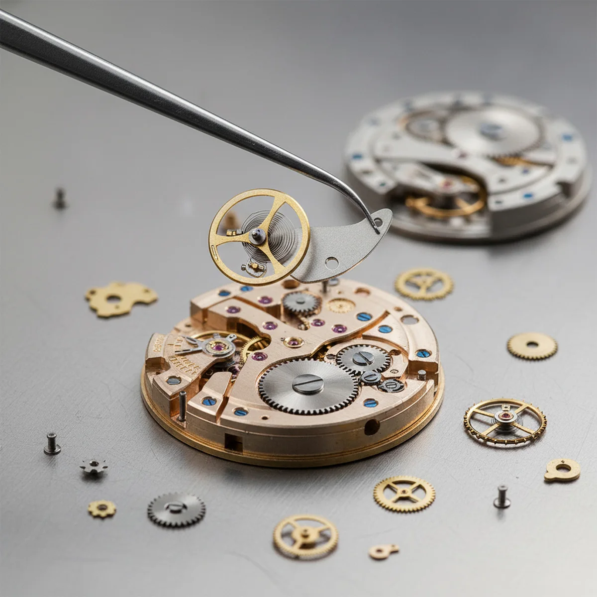 Watches Movement Repair Parts Accessories Replacement Full Balance Wheel Assembly Kit for Japan Watch Movement 46941 46943