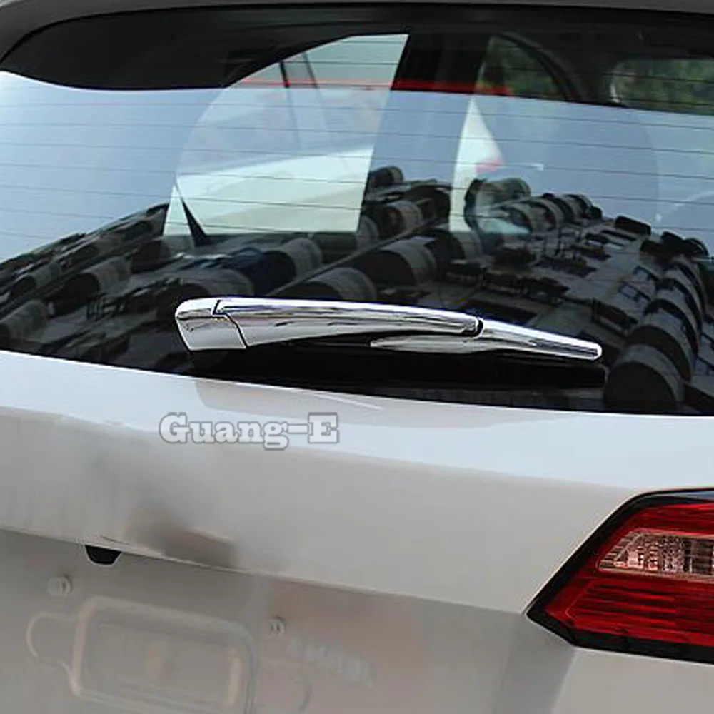 

Car Trim Windscreen ABS Chrome Rear Glass Wiper Nozzle Tail Window Lamp Frame For Honda HRV HR-V Vezel 2014 2015 2016 2017 2018