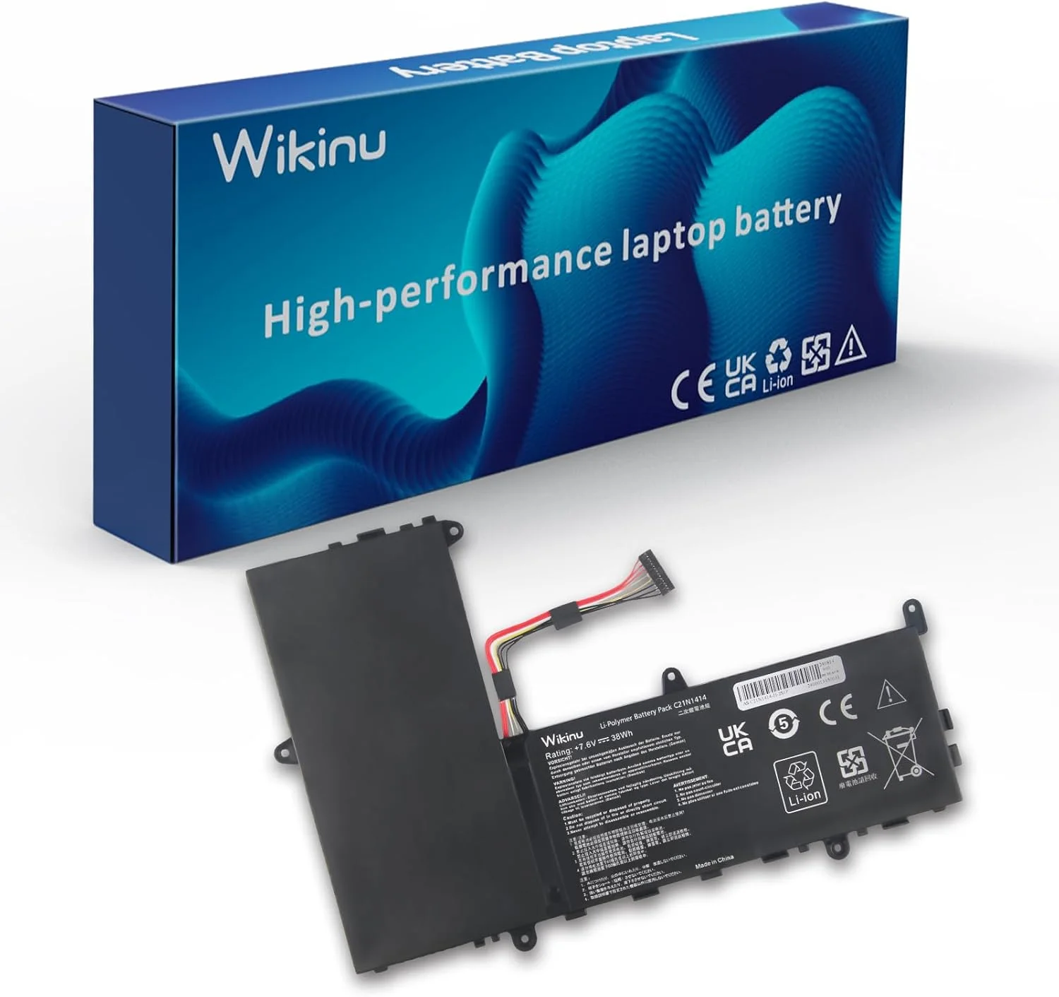 C21N1414 C21PQ91 CKSE321D1 Laptop-Akku-Ersatz für ASUS EeeBook X205T X205TA X205TA-BING-FD015B X205TA3735 F205TA