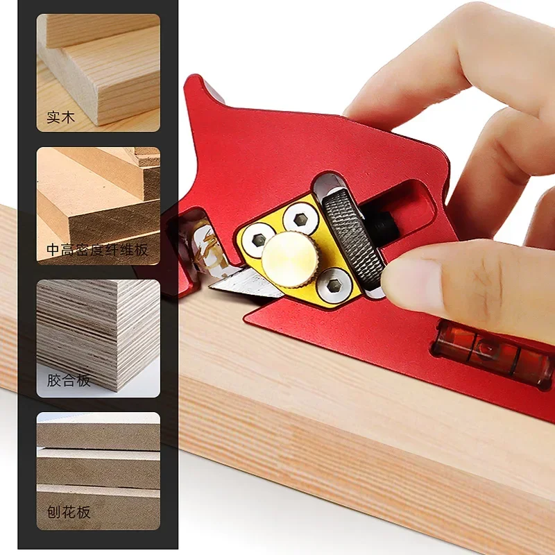 Woodworking Edge Corner Plane 45 Degree Bevel Manual Planer Chamfering and Trimming Tools