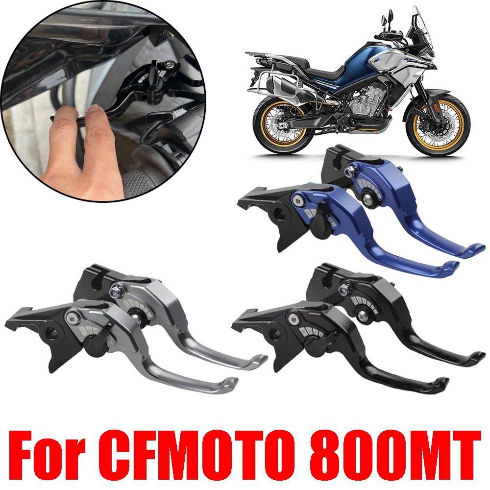 Per CFMOTO CF MOTO 800MT MT800 800 MT MT 800 Accessori Moto Due Dita Leva Frizione Leva Freno Maniglia Shorty Leve