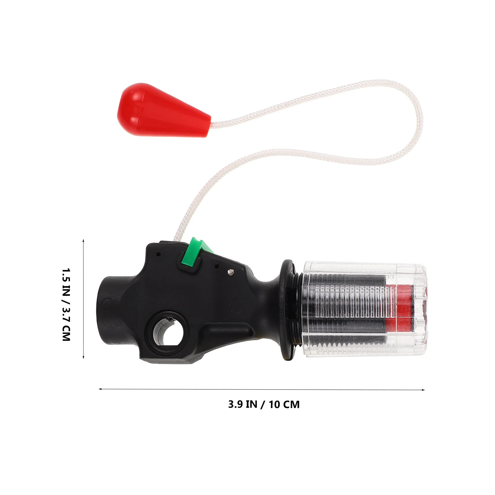 جهاز نفخ سترة النجاة الأوتوماتيكي، محمول سريع التضخم، مفتاح تلقائي مزدوج يدوي بديل لسترة نجاة قابلة للنفخ #4