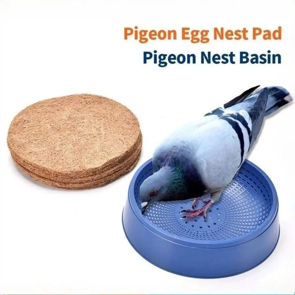 New Soft Nest Liner Pigeon Nest Bowl Plastic Breathable Pigeon Egg Basin Mesh Structure Bird Nest Bowl For Dove