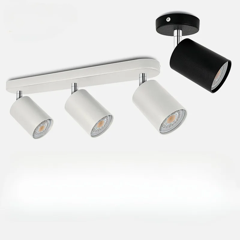 

Anti Glare Dual Head Triple Head Spotlight LED Home Decoration Bedroom Dining Room No Main Light Atmosphere Lighting Tube Light