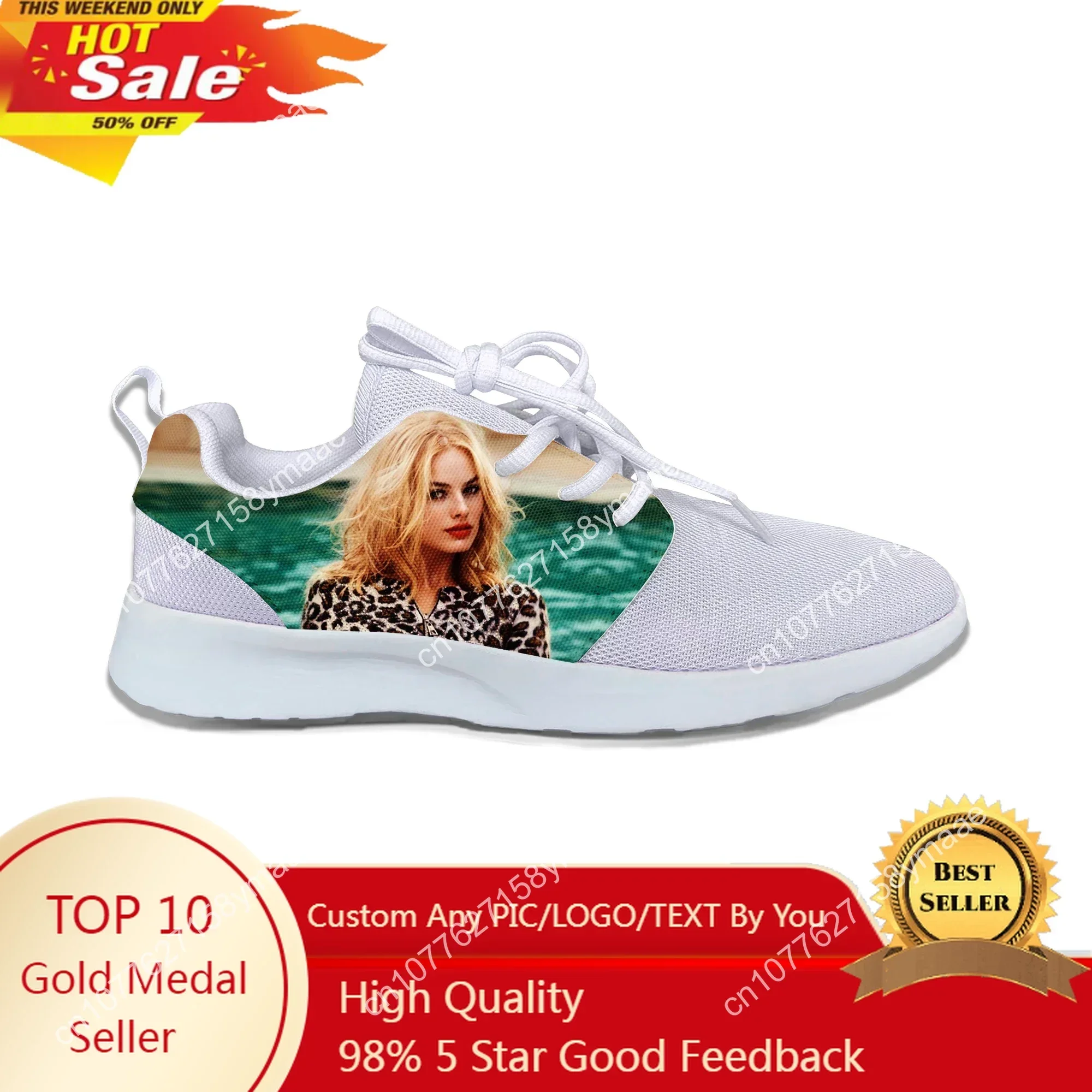 

Hot Fashion Summer High Quality Sneakers Classic Casual Shoes Men Women Margot Elise Robbie Running Shoes Latest Sports Shoes