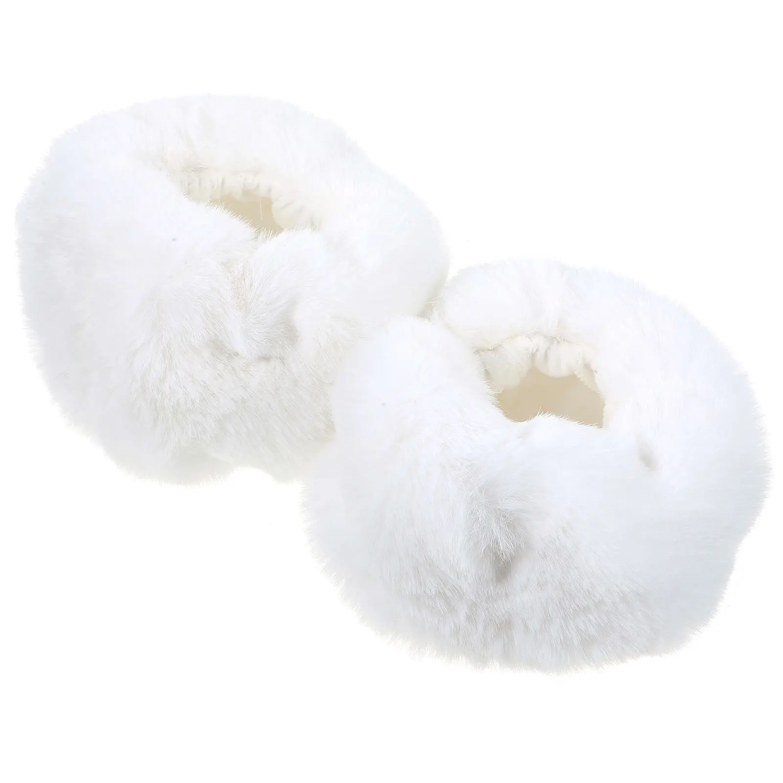 

2Pcs Warm Keeping Clothing Cuff Cover Oversleeve Imitation Rabbit Sleeve Adult Wrist Protector Winter Wrist Cover