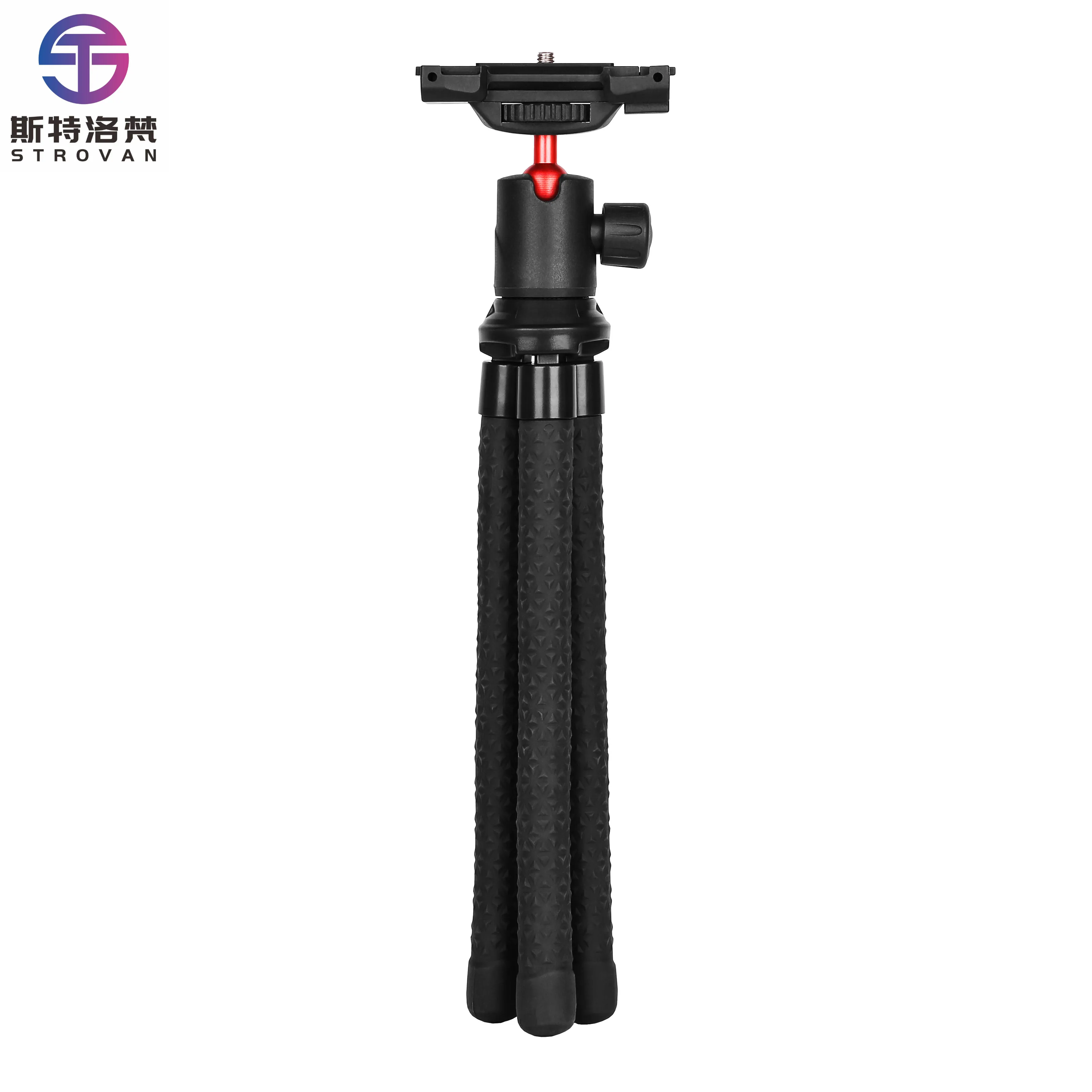 

KT-660+BD-50 Flexible Portable Octopus Tabletop Tripod Kit for Phone Shooting