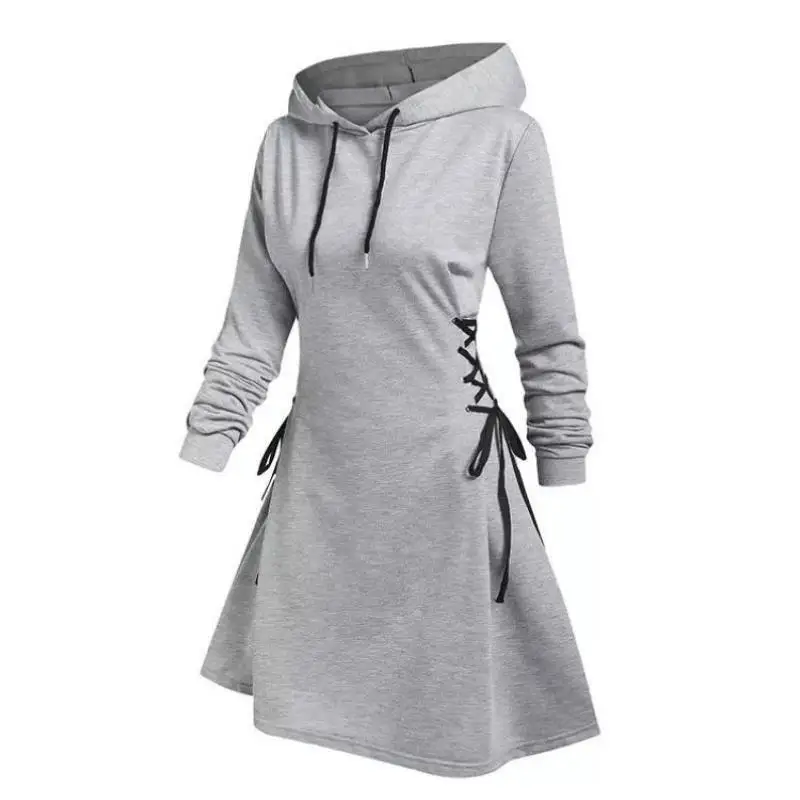 

Thiened Hooded Dr with Belt New Arrival Cross-Border Large Thigh Tribe Casual Sportswear Set for Men Autumn Season Seven...