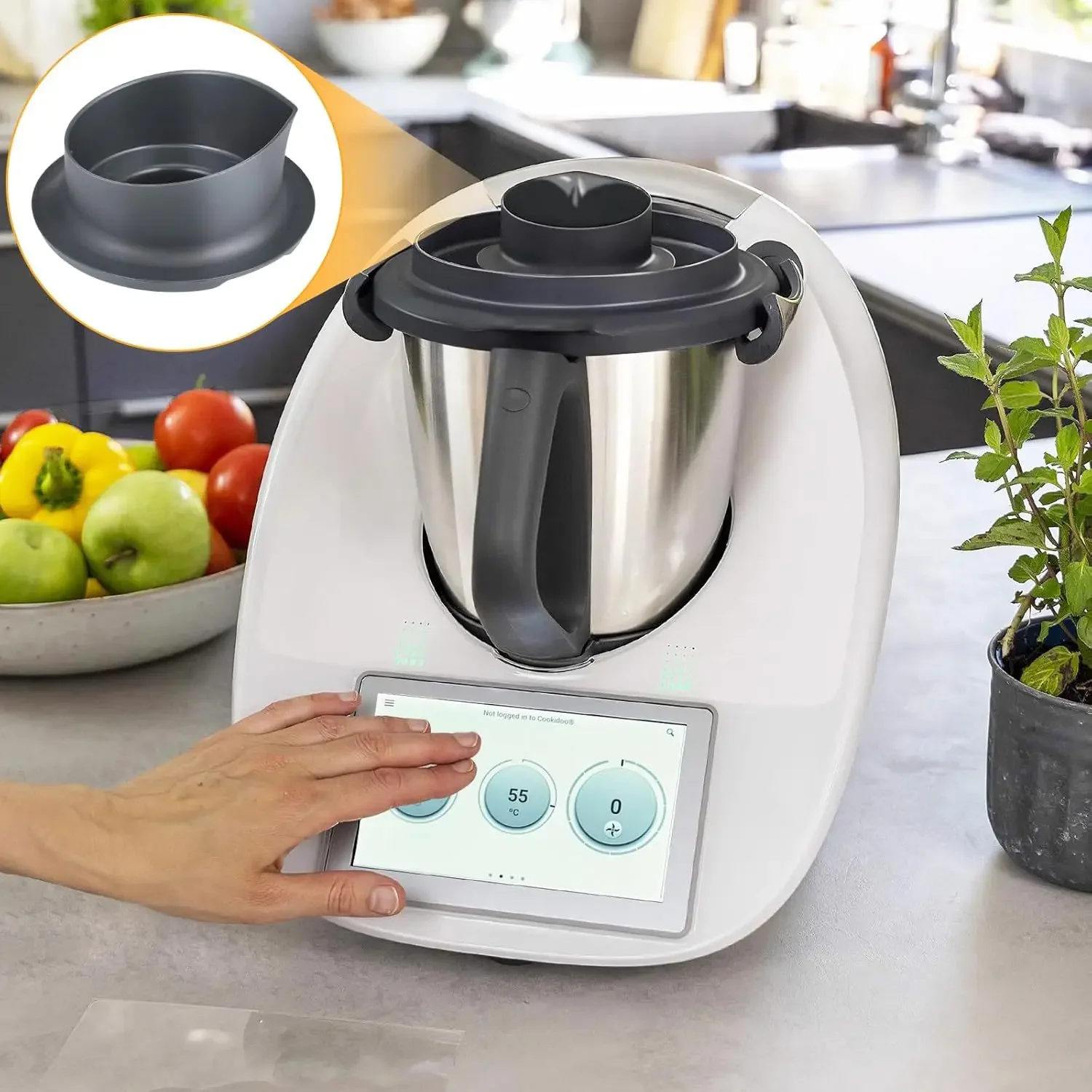 

Thermomix TM5 TM6 Water Blocker Small Beauty Accessories True Goodness Beauty Anti Leakage Cooking Machine Accessories