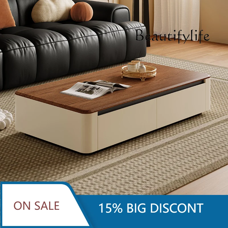 

XX Storage Minimalist Coffee Table Modern Nordic Living Room Decoration Coffee Table Books Cheap Mesa Auxiliar Postmodern Furnit