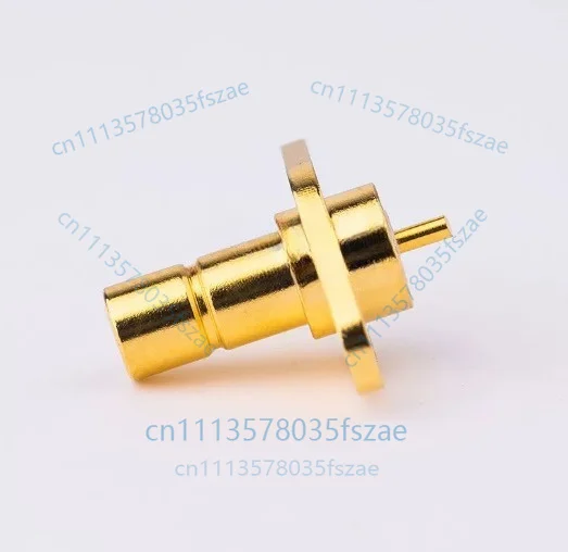1pc smb-jfd metal boss diamond-shaped two-hole wall-penetrating microstrip connector male fixed flange accessories