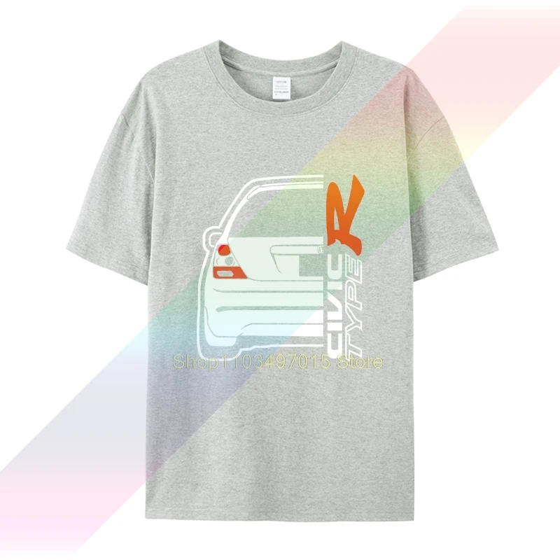 Classic Civic Ep3 Type R T-Shirt 2020 Newest Summer Men\'s Short Sleeve Popular Tees Shirt Tops Unisex