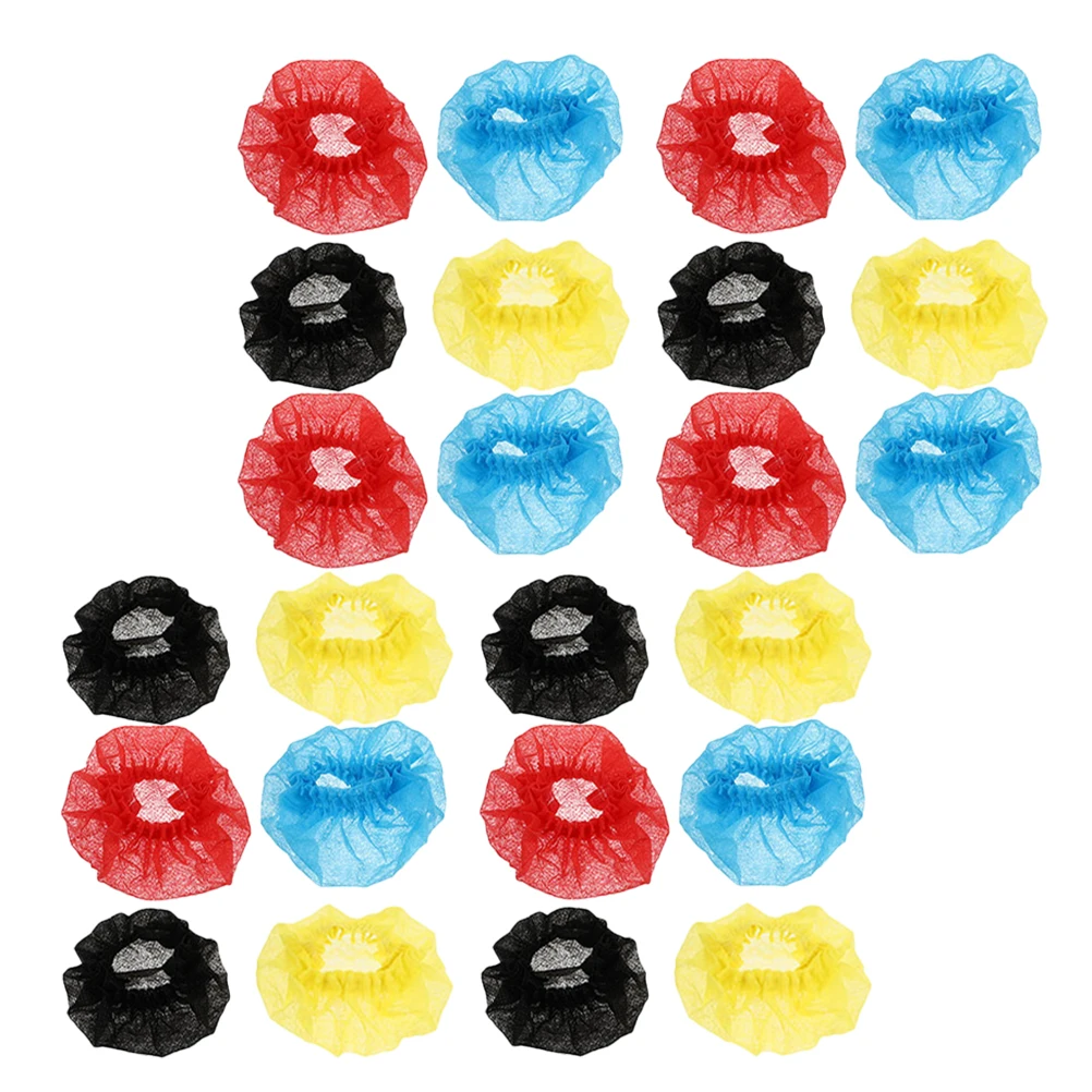 

80pcs Microphone Windscreen Covers Disposable Protective Caps For Performance Dust Protection Ktv Supplies Mic Cover