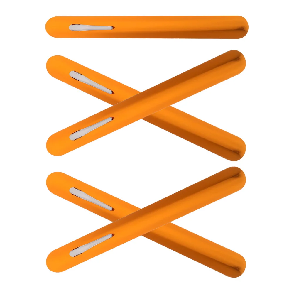 5Pcs Crumb Scraper Restaurant Heavy Duty Metal Tabletop Crumb Cleaner Portable Bread Scraper with Clip Design for Server