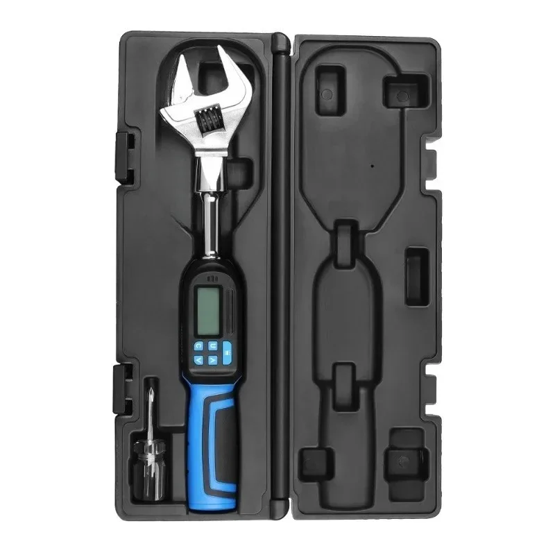 ± 2% High-precision Interchangeable Head Digital Torque Wrench Preset Torque Ratchet Wrench Four Mode Conversion