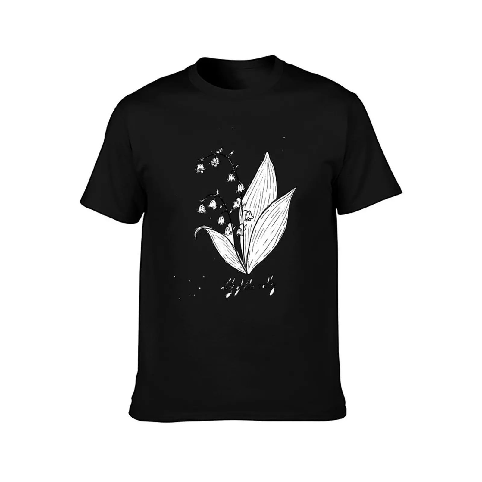 Lilly of the valley T-Shirt Big Size Loose Fit Tee Shirt T-Shirt