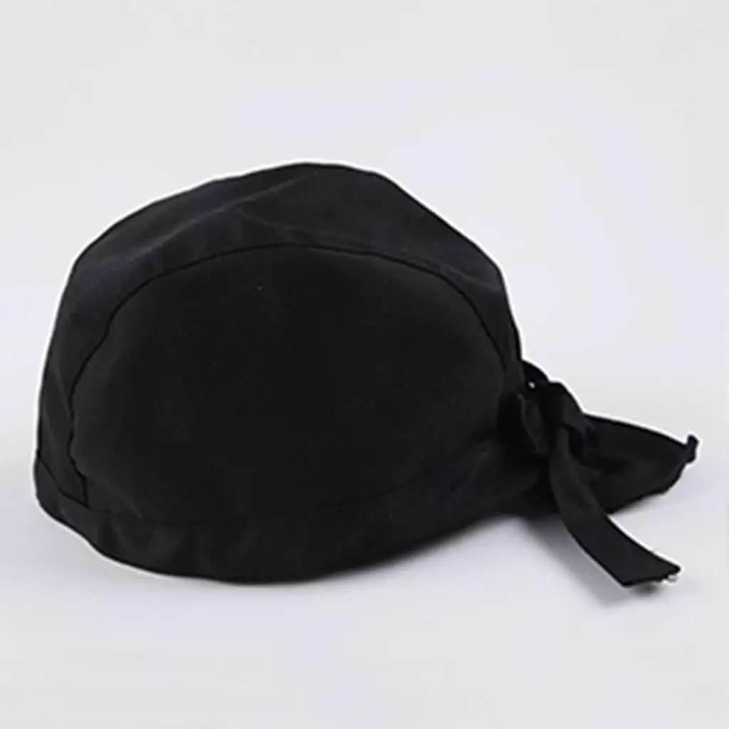Gorra de Catering de cocina, sombrero de calavera de Chef de poliéster, cubierta de cabeza Unisex para cocinar, tocado para cocinar en restaurante