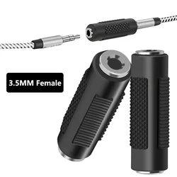 3.5 mm Earphone Female Jack Aux Adapter Audio Stereo Extension Cable Coupler Converter Headphone Adapter