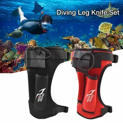 Scuba Diving Knife Leg Wrappings Holder Dive Cutter Holster Diver Leggings Knife Cover Blade Sheath Holster For Snorkeling