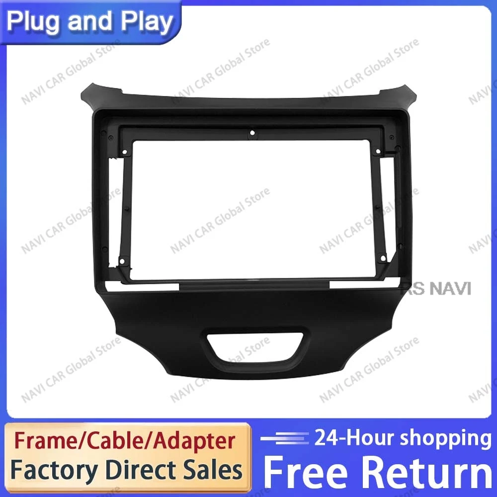 NAVI 9 Inch 2din Car Radio Fascia For CHEVROLET CRUZE 2014-2018 Fascias Audio Fitting Adaptor Panel Frame Kits Car Frame Piano