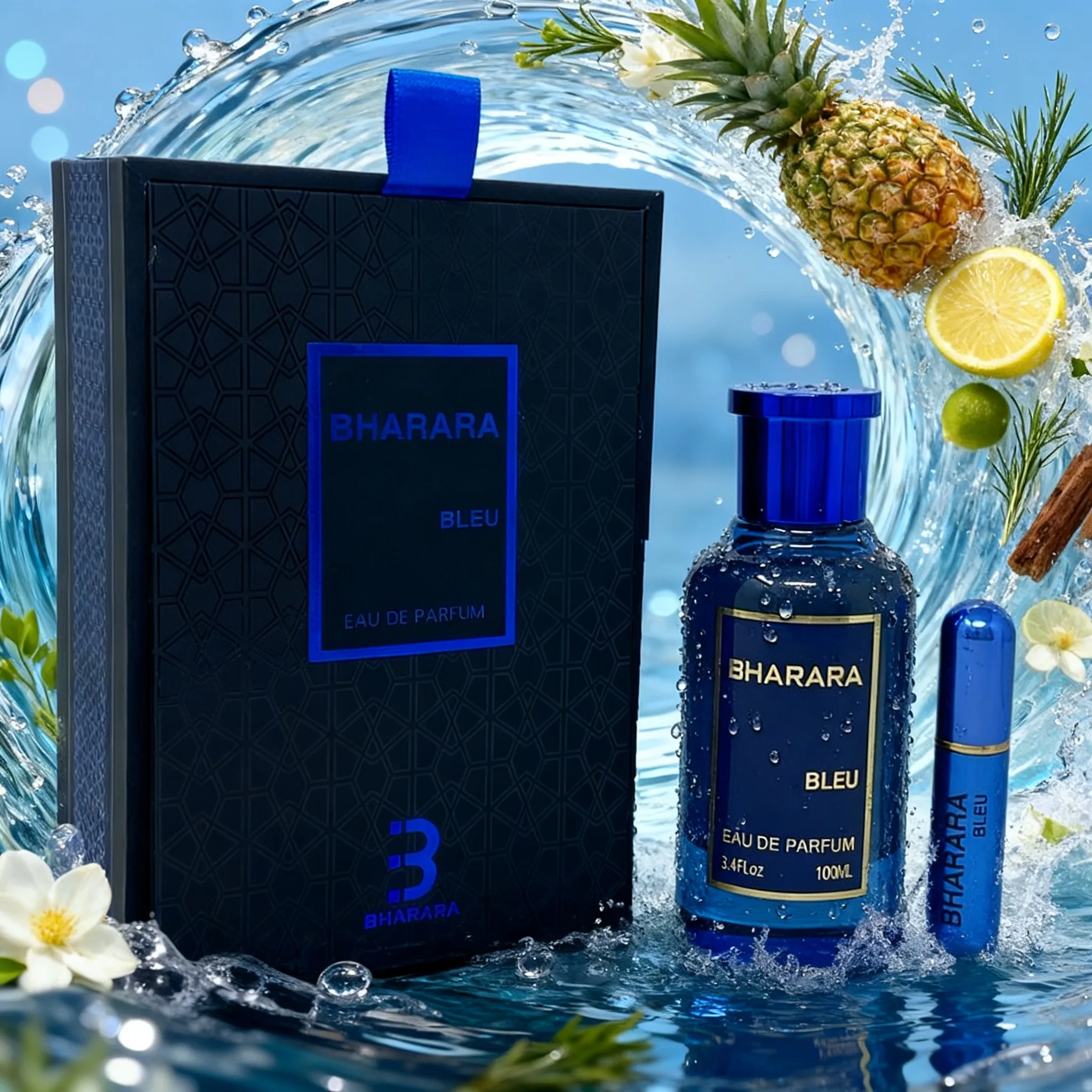 Bharara Bleu Pour Homme Eau De Parfum para Hombre 100ML