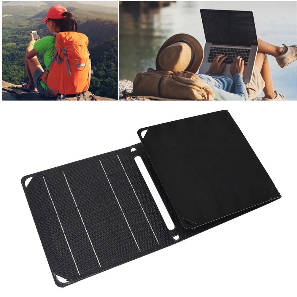  30 واط/40 واط 5 فولت بطارية محمولة شاحن الهاتف IP67 مقاوم للماء طوي طاقة صغيرة الطوارئ ETFE لوحات شاحن بنك الطاقة المحمول #6