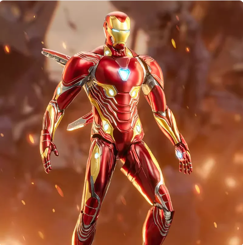 

В наличии: Официальная коллекционная фигурка ZD Toys Marvel MK47 Железный человек, полностью подвижная, модель для декора, подарок на день рождения для детей