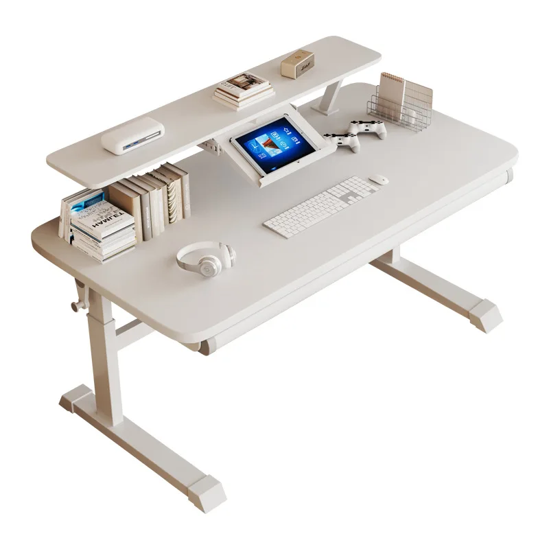 

Manual lifting table Children's writing table Primary and secondary school students Desk study tables Small home computer