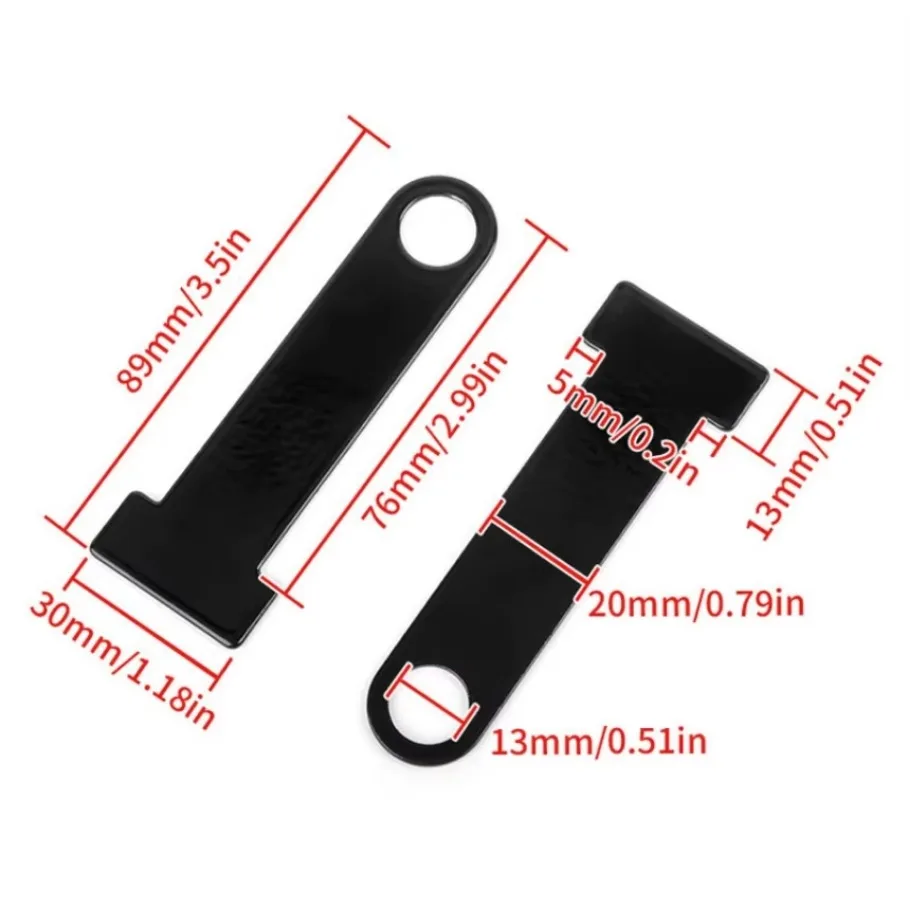 1Pair Motorcycle Helmet Lock Buckle Anti-theft Quick Release Fastener Secure Connector for Dirt Bike ATV Motorcycle Accessories