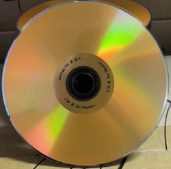 CD-R For Master Audio High Qualtiy Golden CD Disk CDR Music CD Discs 700MB 1x 2x 4x 5pcs/lot