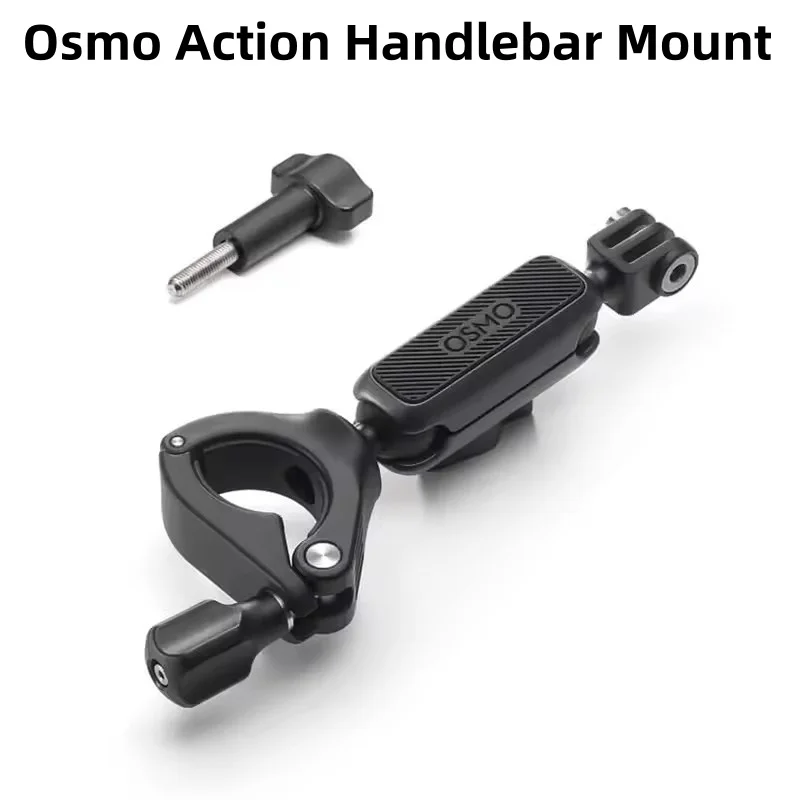 

New Osmo Action Handlebar Mount 360 rotating view for multi-angle framing for DJI Osmo Action 5 Pro / Osmo 360 / Osmo Nano