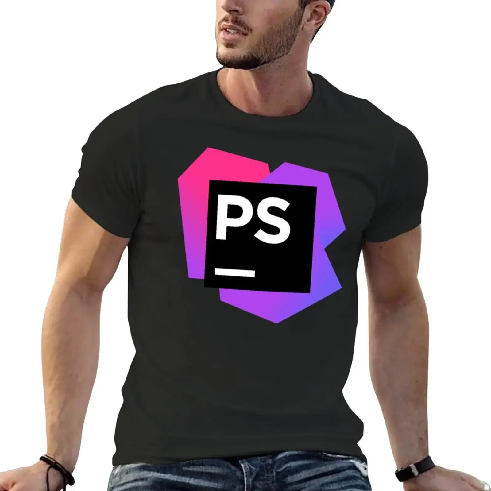 JetBrains PhpStorm T-Shirt Blouse plus sizes T-shirts for men cotton