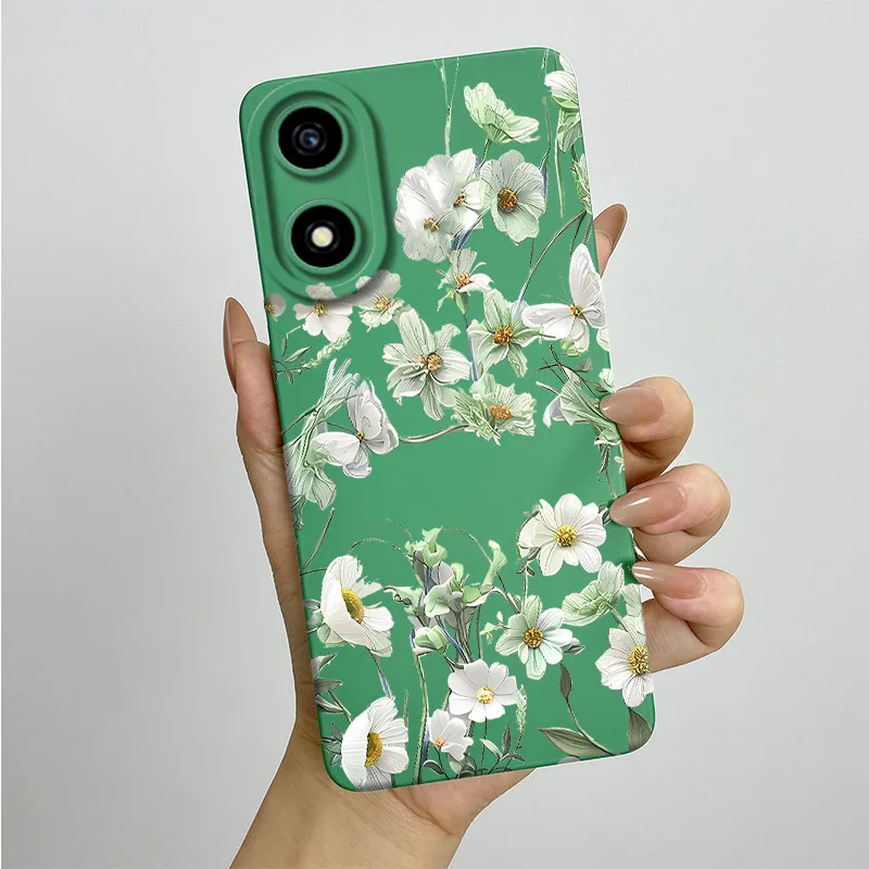 حافظة لهاتف هواوي هونور X5 بلس WOD-LX1 LX2 LX3 لينة سيليكون جميلة فراشة ريشة رسمت الغطاء الخلفي شل الغلاف #6