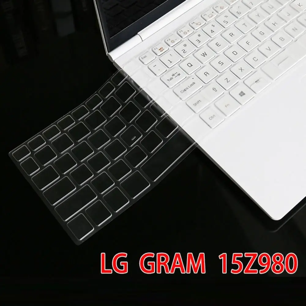 LG 그램 14 15 17 Z980 Z990 용 TPU 키보드 커버, 내마모성 투명 보호 스킨, 방수 방진