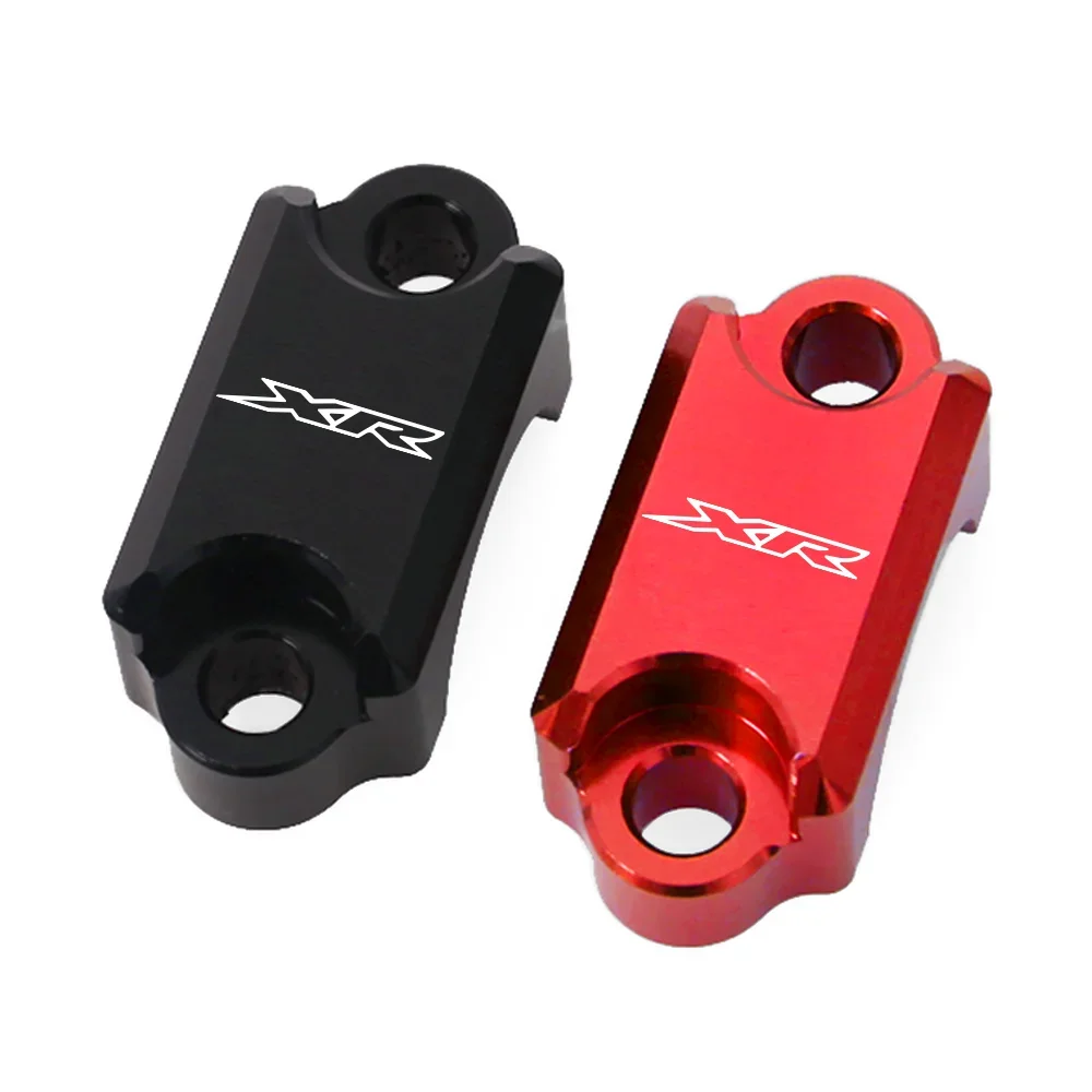 Motorcycle Brake Master Cylinder Clamp Cover XR LOGO For HONDA XR230 XR250 XR400 Motard XR650L XR650R XR600R XR250L XR400R