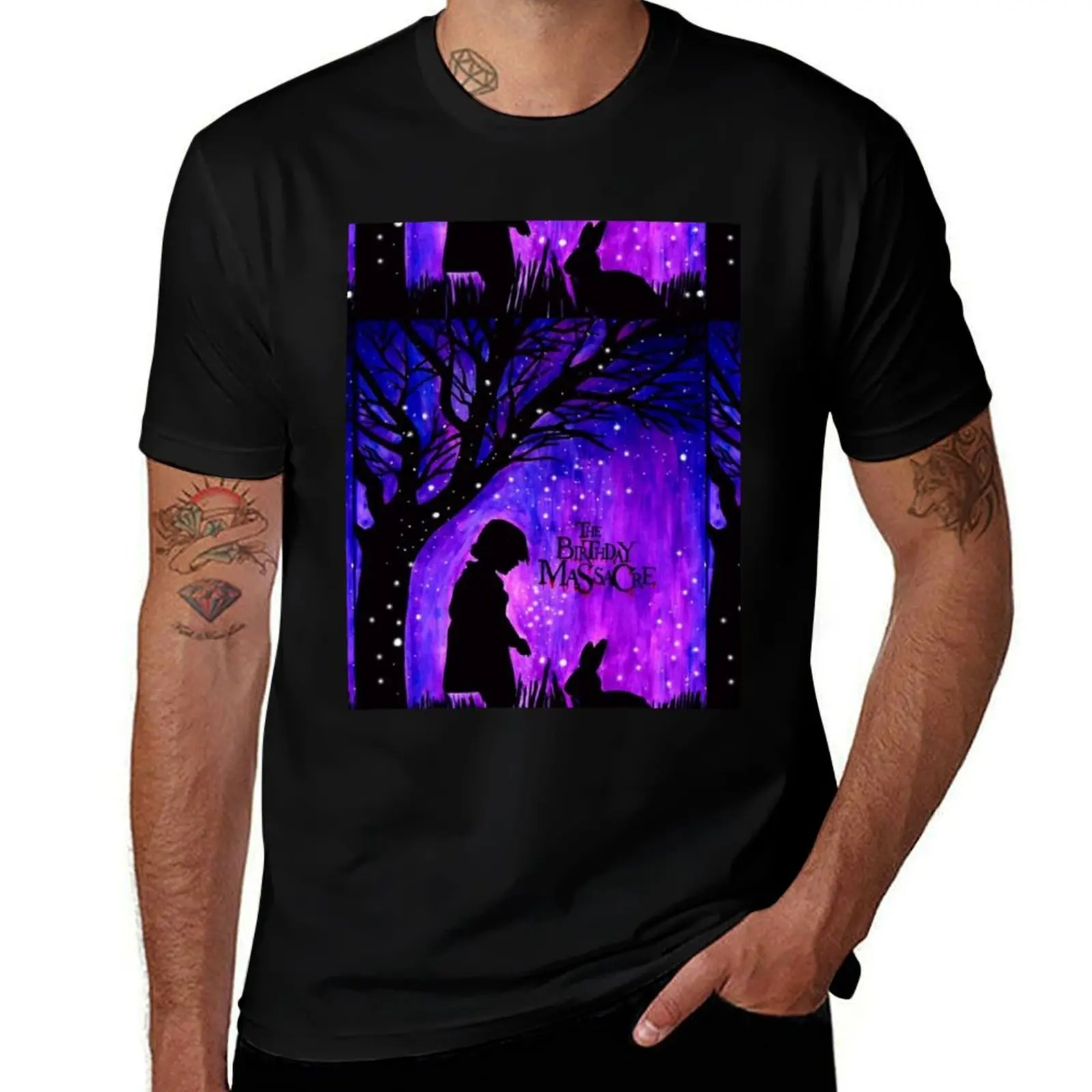 

Das Geburtstagsgemetzel Grafik T-Shirt graphic shirts anime tshirt plus size clothes Men's cotton t-shirt