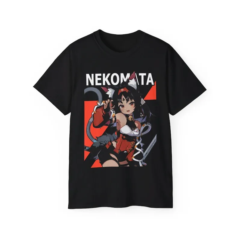 Nekomata zzz shirt Zenless Zone Zero t shirt Unisex Ultra Cotton Tee