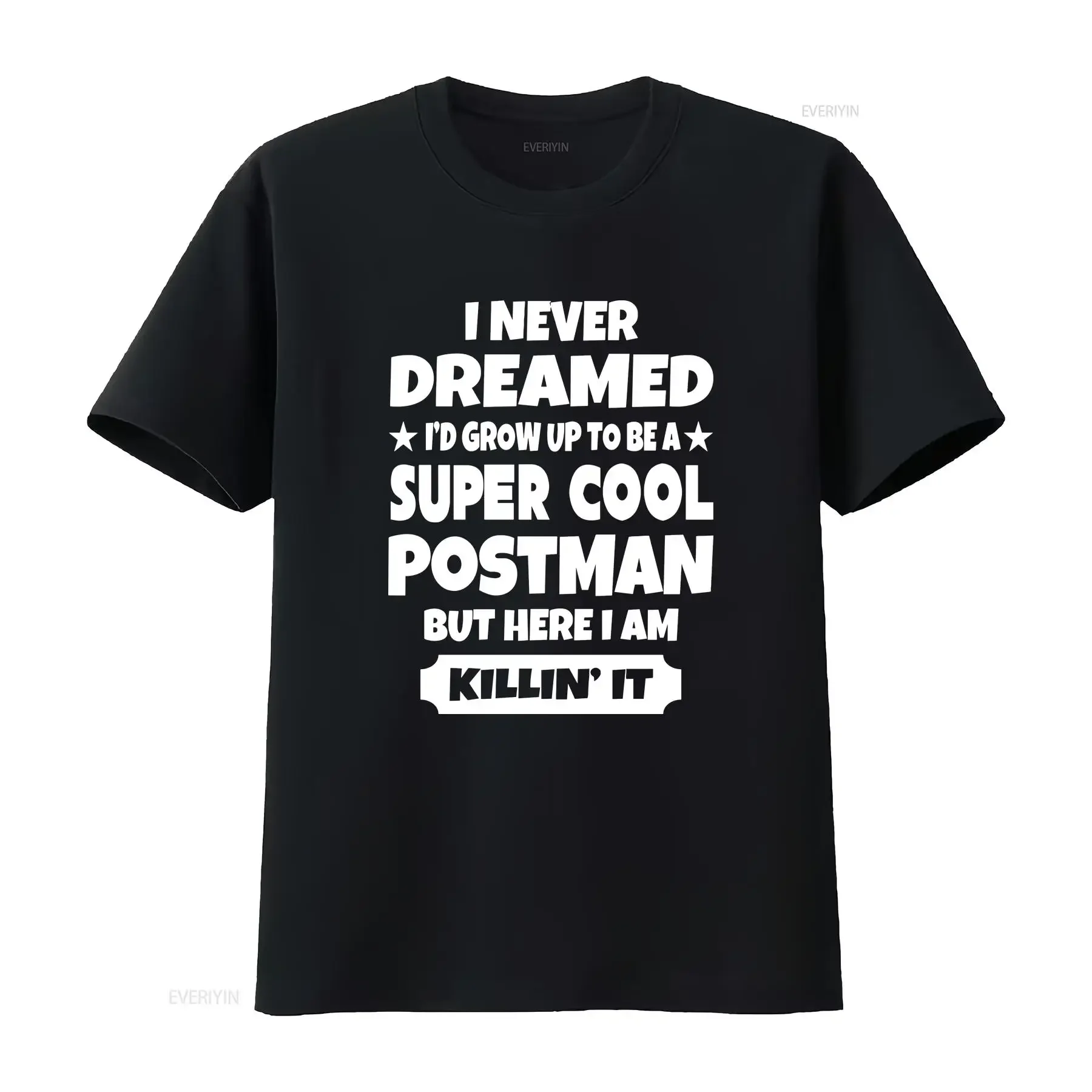 Футболка почтальона Never Dreamed на Рождество, с надписью «Спасибо, папа», винтажная, с эффектом потертости, мягкая, эластичная, слегка стильная, для сотрудников Королевской почты.