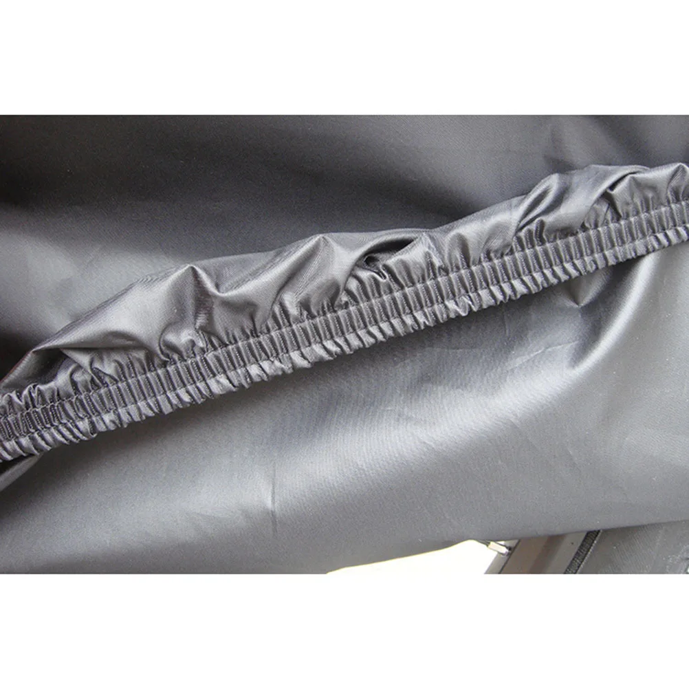 

Waterproof Bike Cover Double Size M Silver Black Protects Rain Dust Uv Outdoor Bike Protector Water Resistant