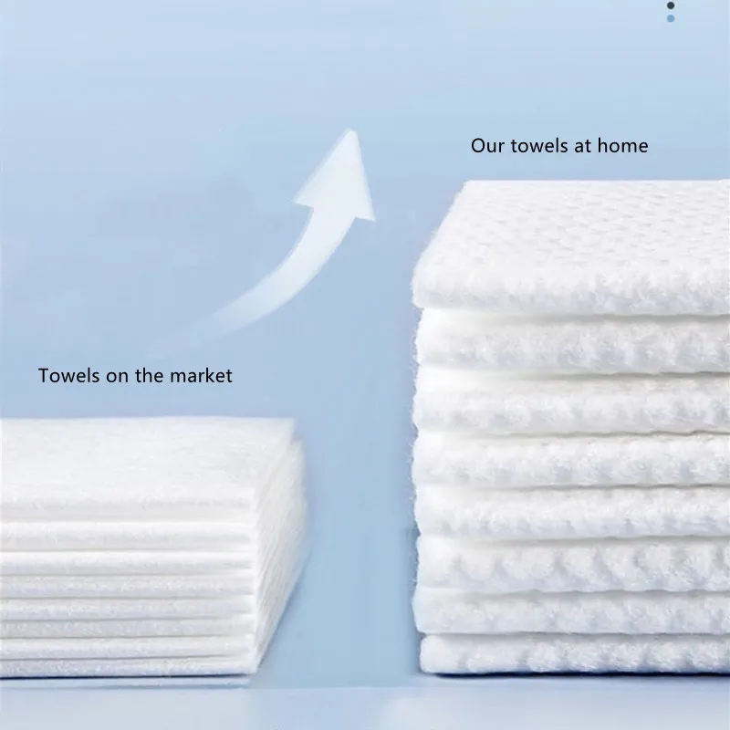 Disposable towel can be reused disposable face towel thick wet and dry cotton soft towel makeup remover towel