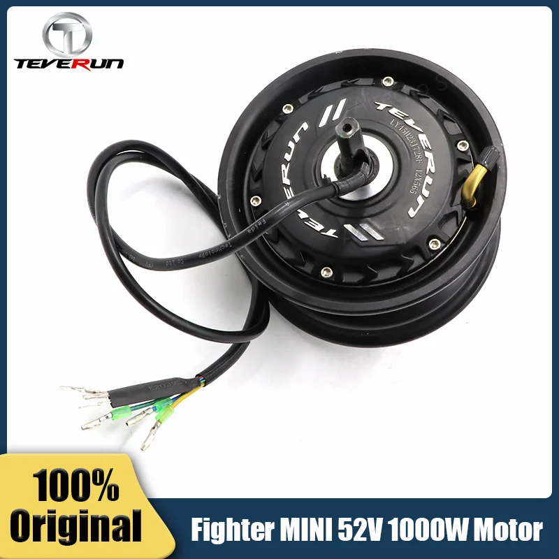 Original Teverun Fighter MINI Motor 52V 1000W Front Rear Motor For 52V 20.8Ah Teverun Fighter Mini Electric Scooter