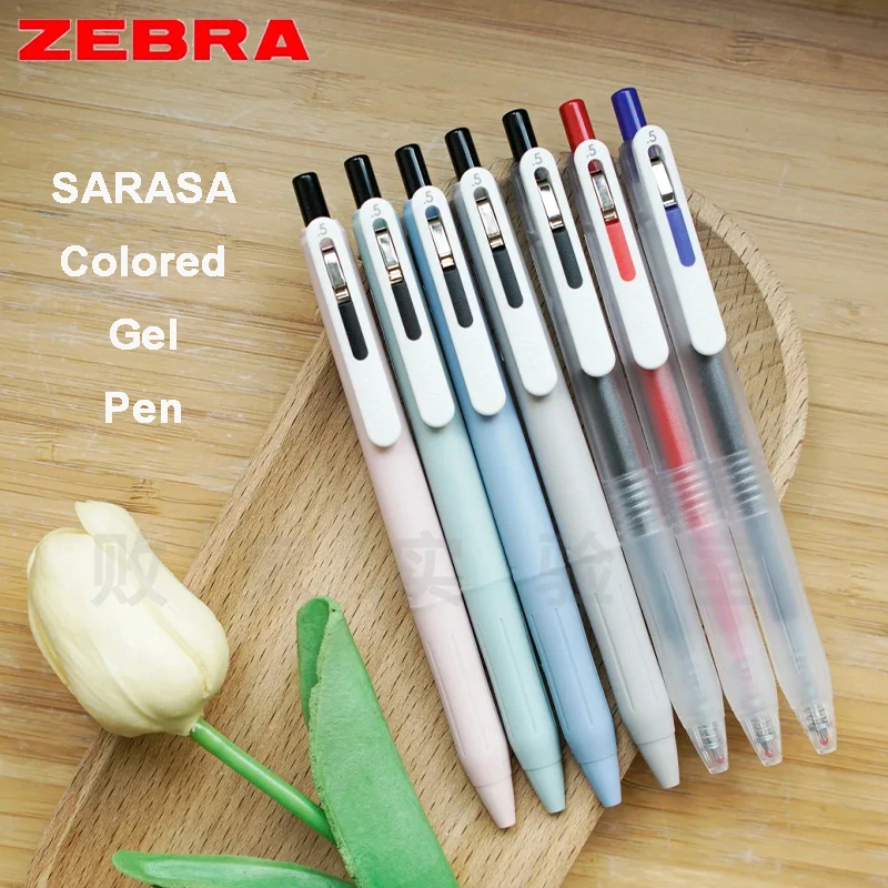 زيبرا الملونة هلام القلم SARASA كليب البرد متجمد برميل عالية السعة سريعة الجافة السلس أقلام حبر جاف المجلات لوازم الكتابة