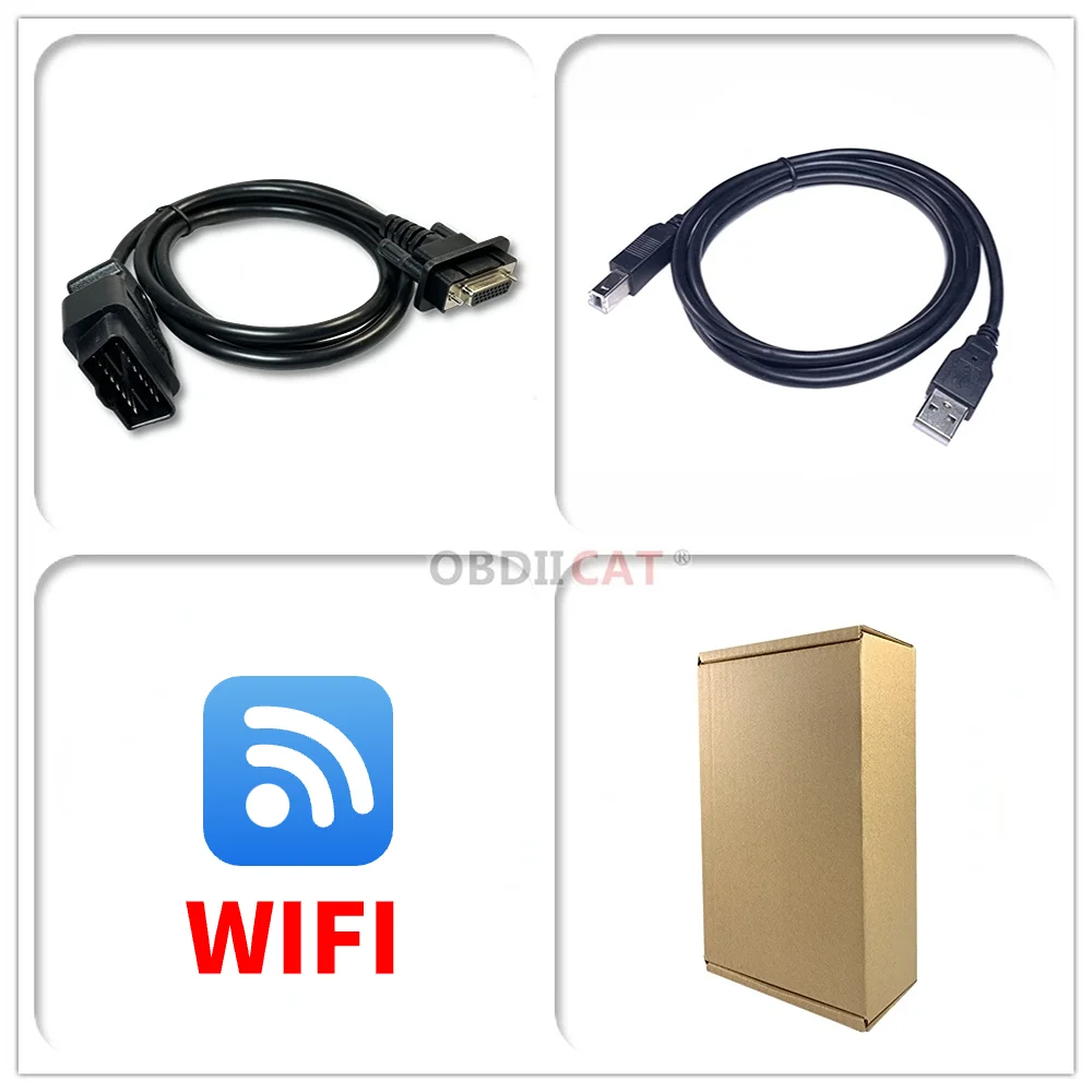 Best VCI V230 Can Clip OBD2 Diagnostic Tool With Wifi New VCI Replace Can Clip AN2135SC OBDII Code Reader For 2005 To 2022